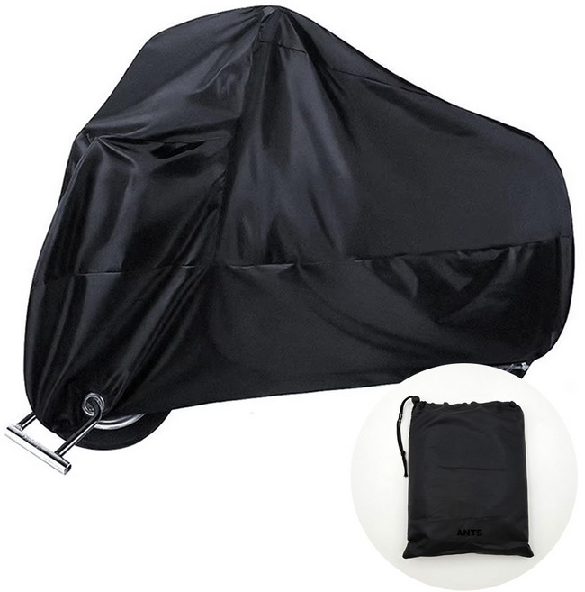 앤티스 방수 바이크 풀커버, 블랙