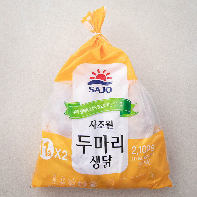 사조원 육계 11호 두마리 (냉장), 2.1kg, 1개