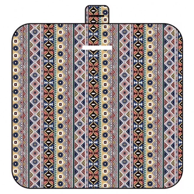 加厚加大可手提牛津布野餐墊, 波西米亞 多色