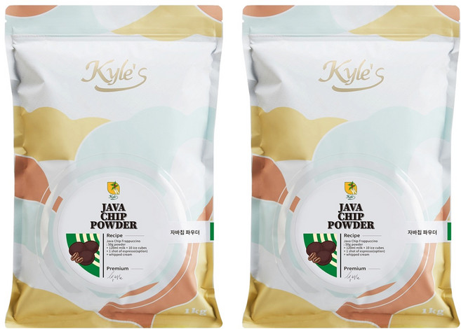 카일스 자바칩 파우더, 1kg, 1개입, 2개