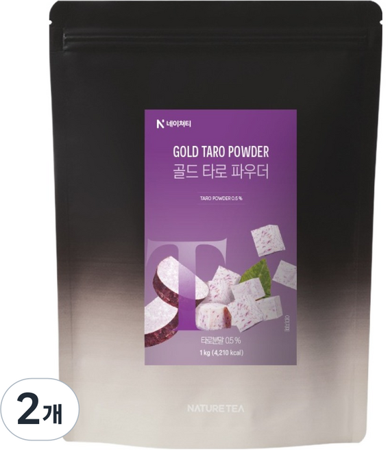 네이쳐티 골드타로 파우더, 1kg, 1개입, 2개