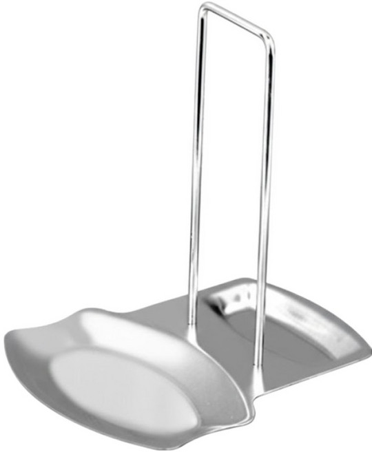 Living Warehouse 鍋蓋烹飪用具收納架 不鏽鋼材質, 1層, 銀色, 1入