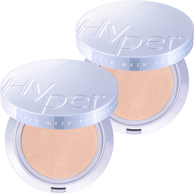 LunA Hyper Mesh氣墊粉餅 13g, 2個, 01 Vanilla