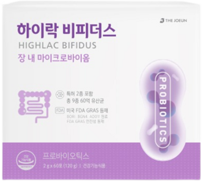THEJOEUN 하이락 비피더스 유산균, 120g, 1개