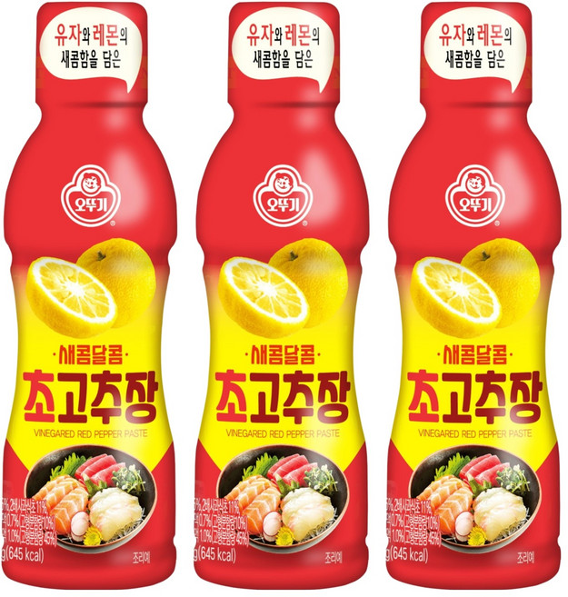 오뚜기 초고추장, 300g, 3개
