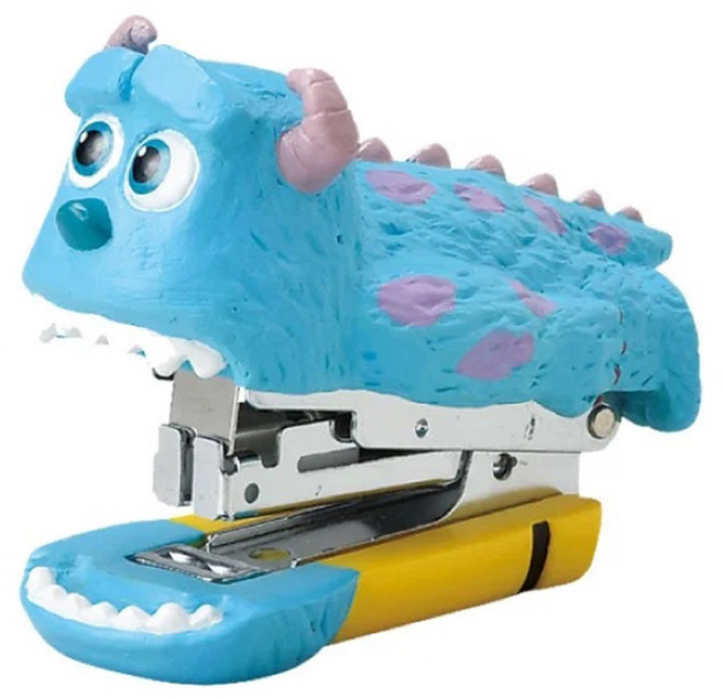 SETOCRAFT 迪士尼怪獸大學造型訂書機, 毛怪 藍色, 1個