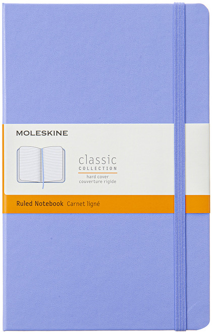 MOLESKINE 經典硬殼橫線筆記本 L 13 x 21 cm, 隱藍色, 1個