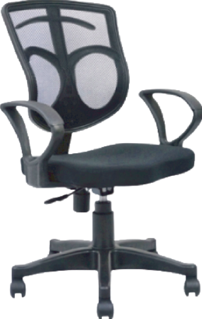 舒適辦公椅 台灣製 NP-07, 黑色