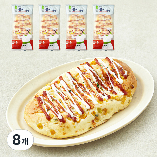 디엔비 콘치즈피자, 100g, 1개입, 8개