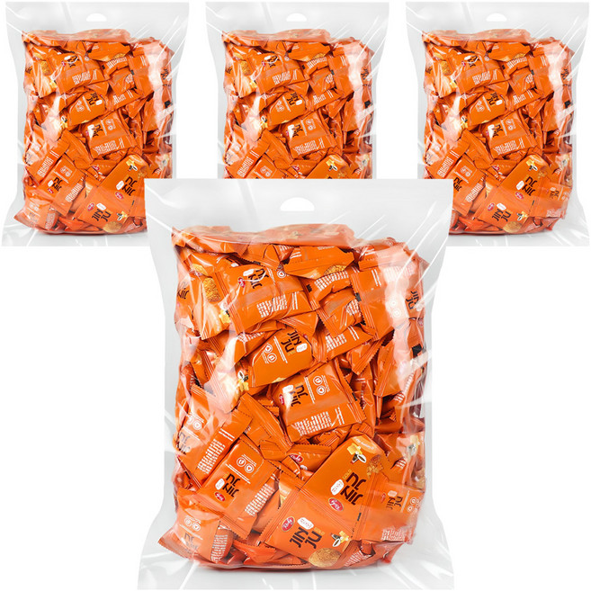 리키 진주 허니 쌀과자, 1kg, 4개