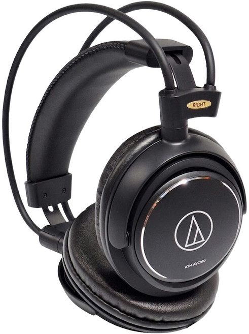 audio-technica 鐵三角 動圈耳機 原廠保固, 黑色, ATH-AVC500