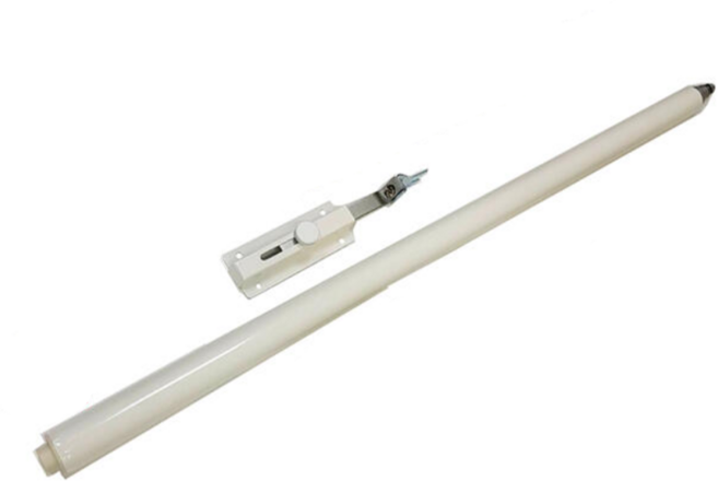 加重型橫拉自動關門器 牙白色 適用重量50KG 全開距離105公分, 牙白, 1組