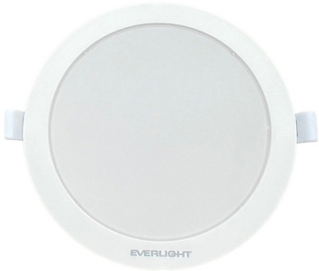 EVERLIGHT 億光 星皓 LED崁燈, 黃光, 1個
