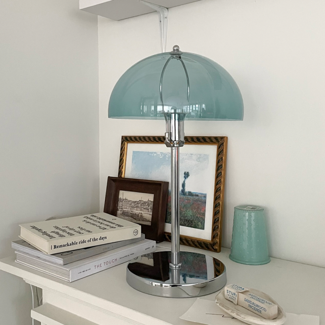 레나에너지 LED 아크릴 머쉬룸 밝기 색상변경 단스탠드, 워터