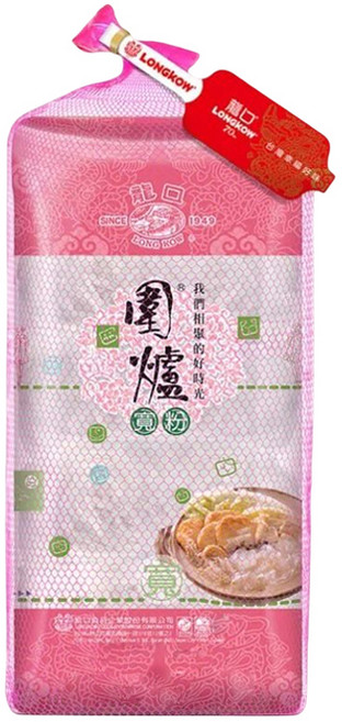 龍口 圍爐寬粉十把, 350g, 1包
