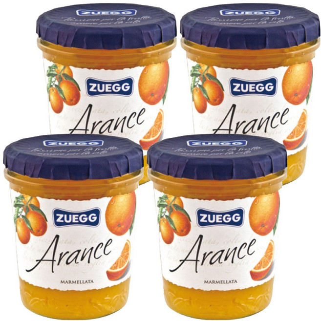 주에그 오렌지잼, 330g, 4개