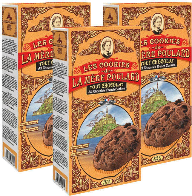 라메르폴라르 올초콜릿 쿠키, 3개, 200g