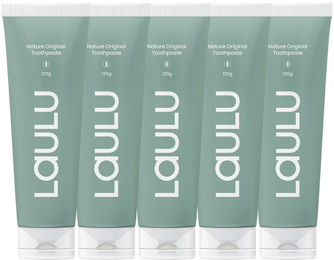 라울루 오리지날 치약, 120g, 5개