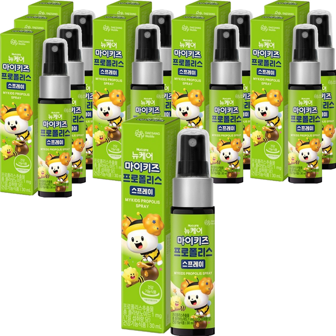 대상웰라이프 정품 마이키즈 프로폴리스 스프레이, 30ml, 10개