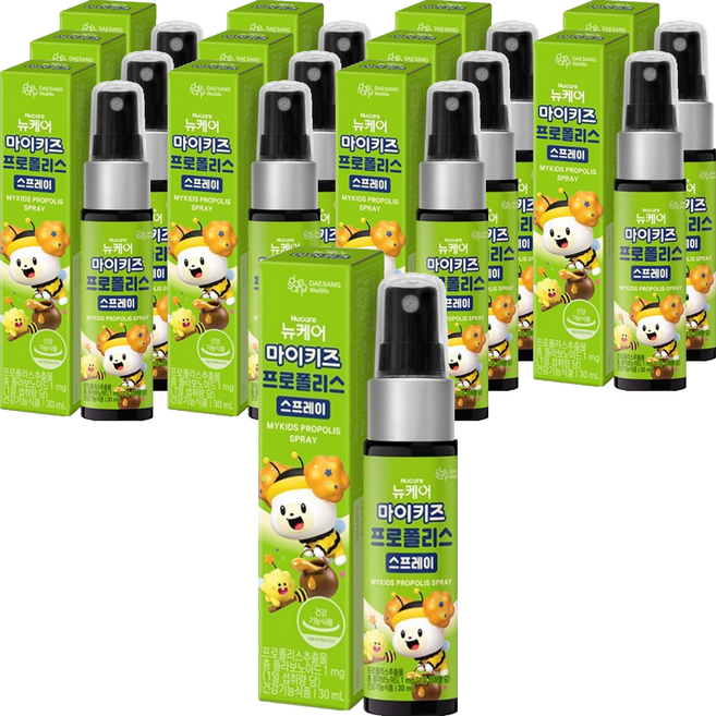 대상웰라이프 정품 마이키즈 프로폴리스 스프레이, 30ml, 12개