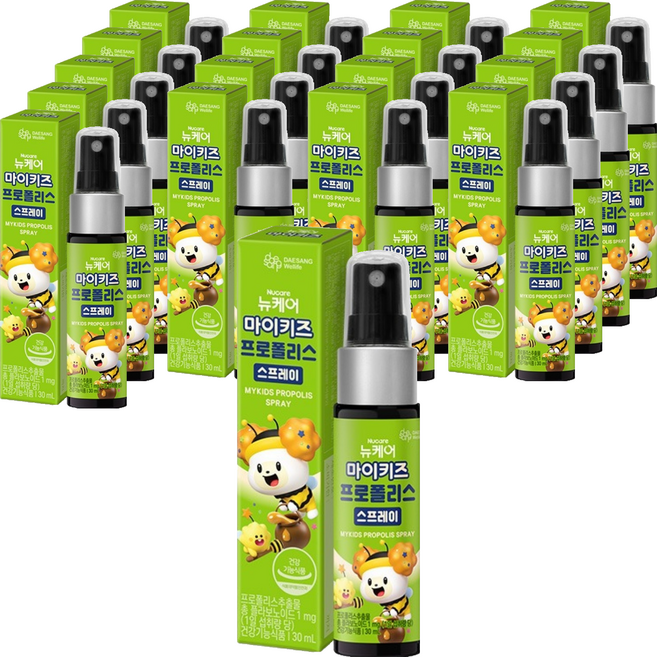대상웰라이프 정품 마이키즈 프로폴리스 스프레이, 30ml, 18개