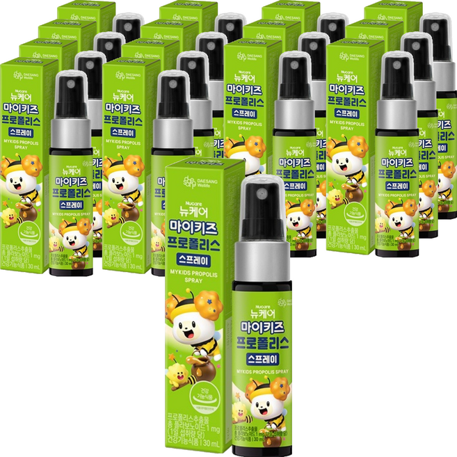 대상웰라이프 정품 마이키즈 프로폴리스 스프레이, 30ml, 15개