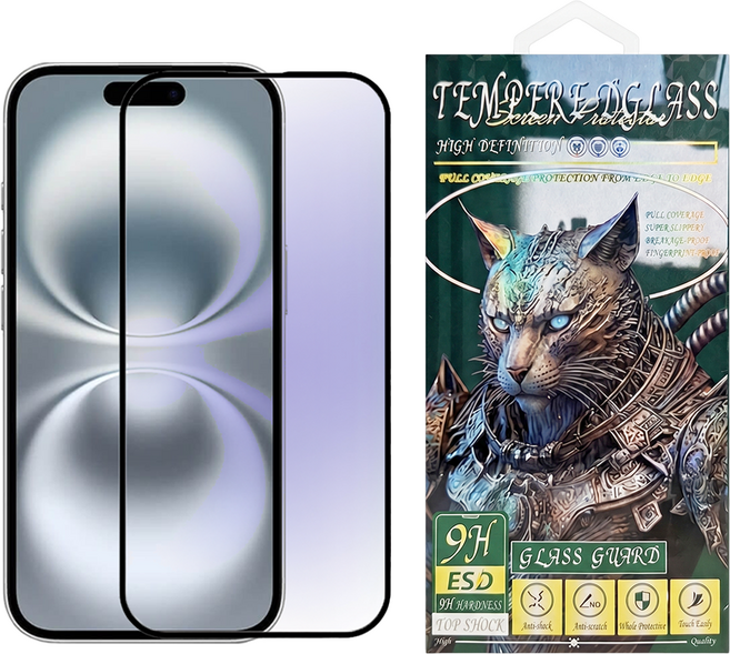 LY 立元 iPhone16系列鑽石級抗藍光鋼化膜