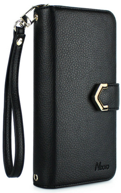 에스엠씨 PEBBLE 지퍼 다이어리 손목스트랩 휴대폰 케이스