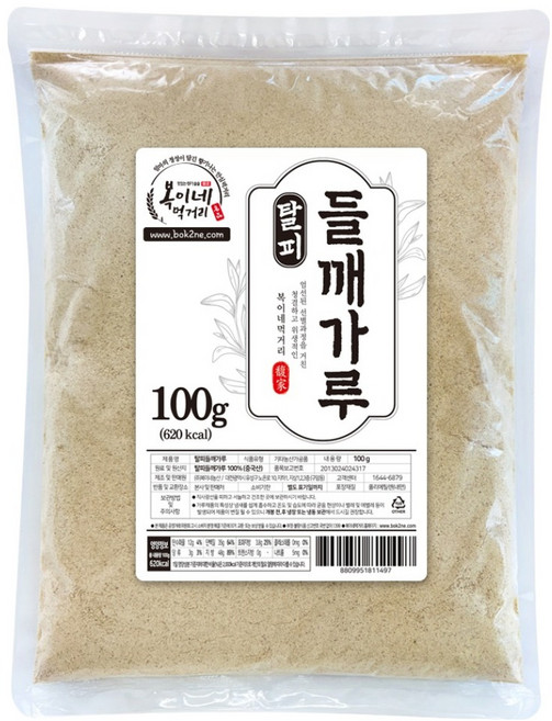 복이네먹거리 탈피 들깨가루, 100g, 1개