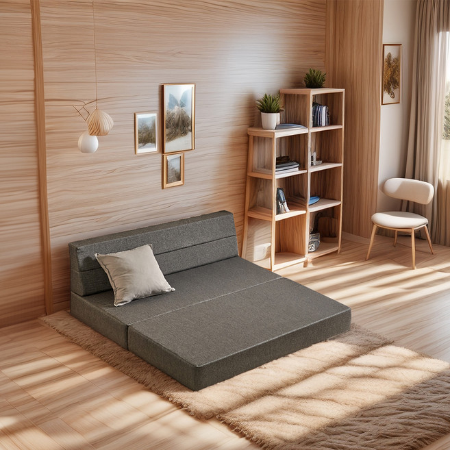 서광퍼니처 맥스4단 HR황토폼 접이식매트리스 고급형