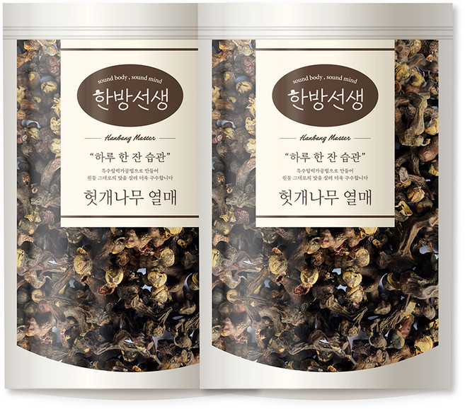 한방선생 헛개나무열매, 200g, 2개