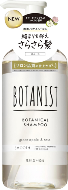 BOTANIST 清爽柔順洗髮乳 青蘋果&玫瑰, 460ml, 1瓶