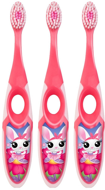 조르단 스텝 2단계 유아칫솔, 랜덤발송, 1개입, 3개