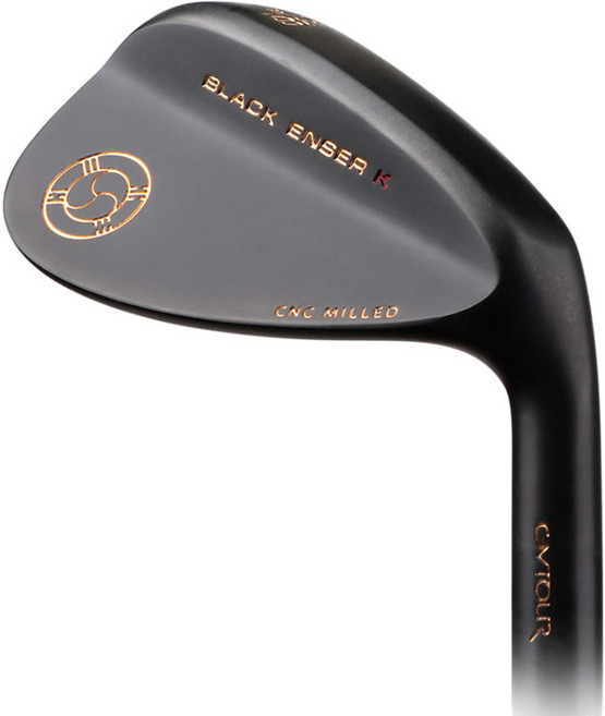 지브이투어 블랙앤서 K 웨지 블랙사틴 골프채 + 번호식별 헤드커버, R, 62도