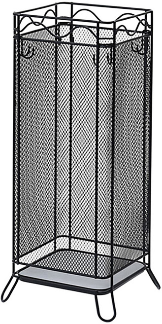 nOVA LIVING 珪藻土方形雨傘架 L, 1個, 黑色