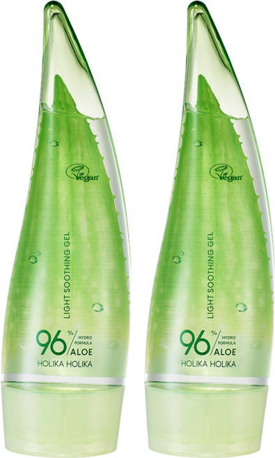 홀리카홀리카 알로에 하이드로 포뮬라 96% 라이트 수딩젤, 2개, 250ml