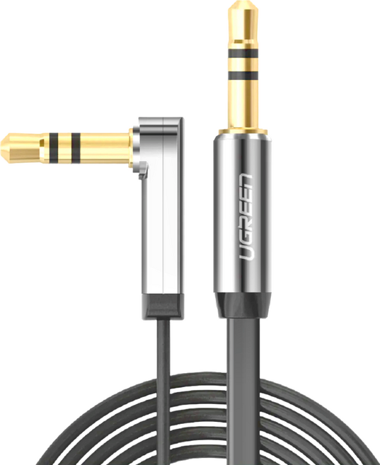 UGREEN 綠聯 3.5mm 音源傳輸線 1.5m, AV119, 黑色, 1條
