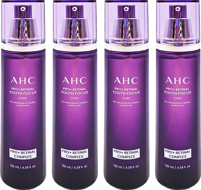 AHC PRO+ A醛逆時煥活柔膚露, 130ml, 4瓶
