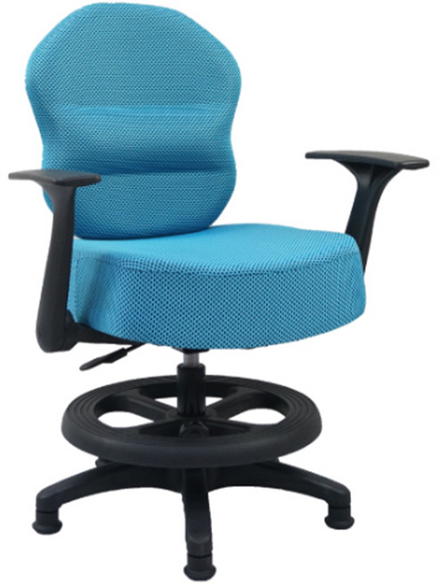 收納王妃 舒適電腦椅 LB-06, 藍色
