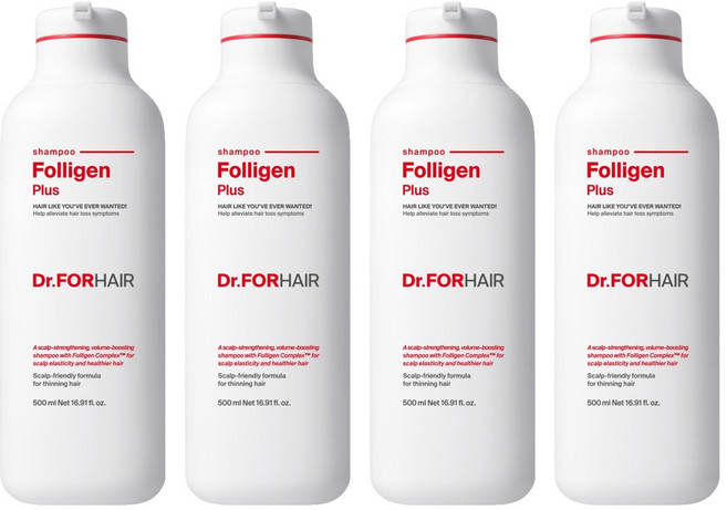 닥터포헤어 폴리젠 플러스 샴푸, 500ml, 4개