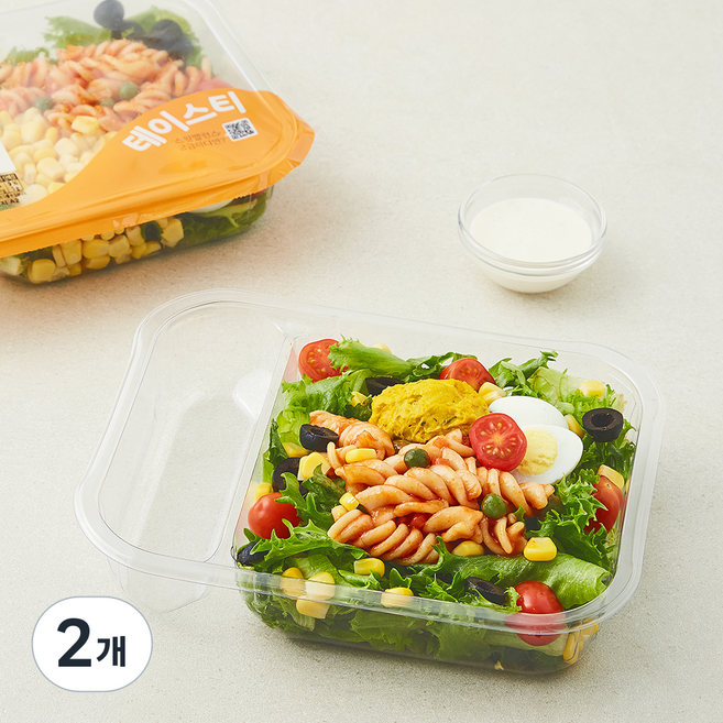 스윗밸런스 콘 살사 푸실리 파스타 샐러드, 240g, 2개