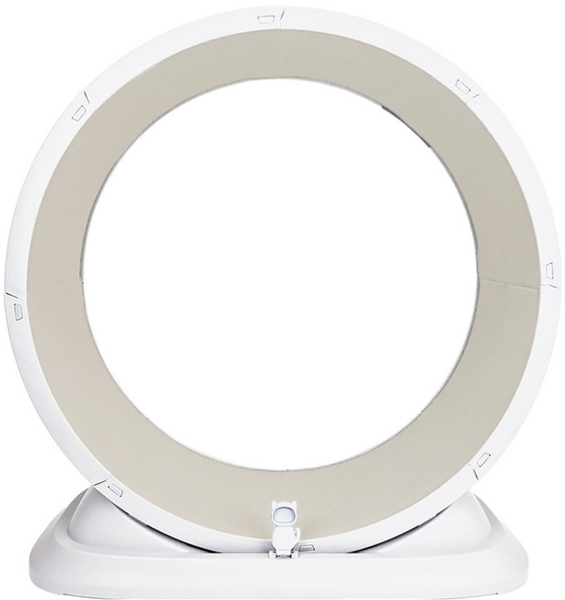 로위드 고양이 런닝냥 저소음 휠, 화이트, 1개