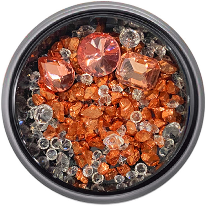 골드루쓰 오로라파티 믹스네일파츠, 002, 1개