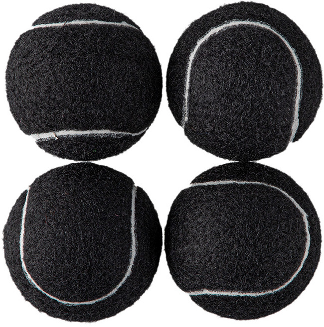 코멧 테니스공 가구발 커버, 블랙, 4개