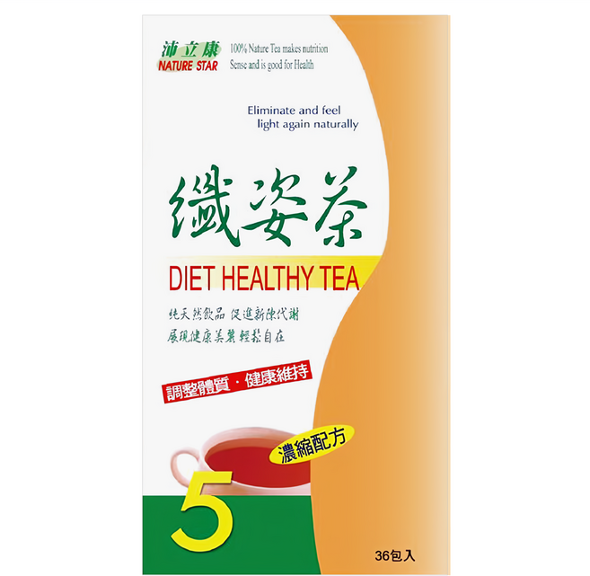 BIOline 星譜生技 沛立康纖姿茶 特選草本複方精華 36包入, 126g, 1盒