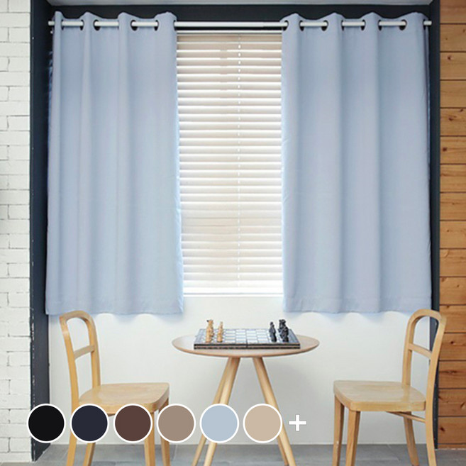 프리스페이스 베이직 암막 커튼세트