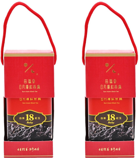 HOHOCHA 喝喝茶 頂級台茶18號 紅玉, 75g, 1入, 2罐