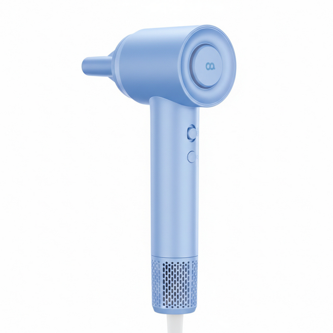 오아 에어리미니 BLDC 휴대용 헤어 드라이기 + 파우치, ODRY-008BL, 블루(드라이기)