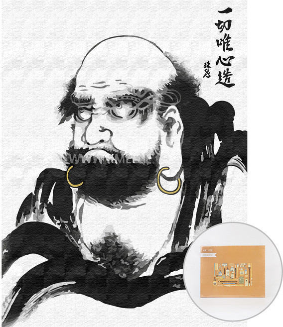 아트조이 DIY 명화그리기 30 x 40 cm, 달마, 1개