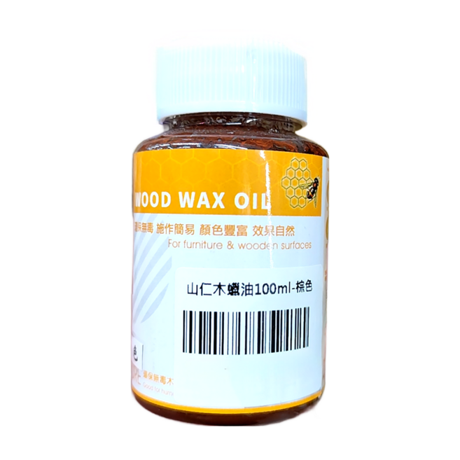 山仁木蠟油 - 傢俱及木器專用 室內外原木保護 防水耐磨, 1罐